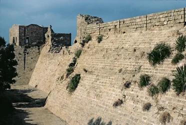 Remains of the fortress walls, built c.37-31 BC